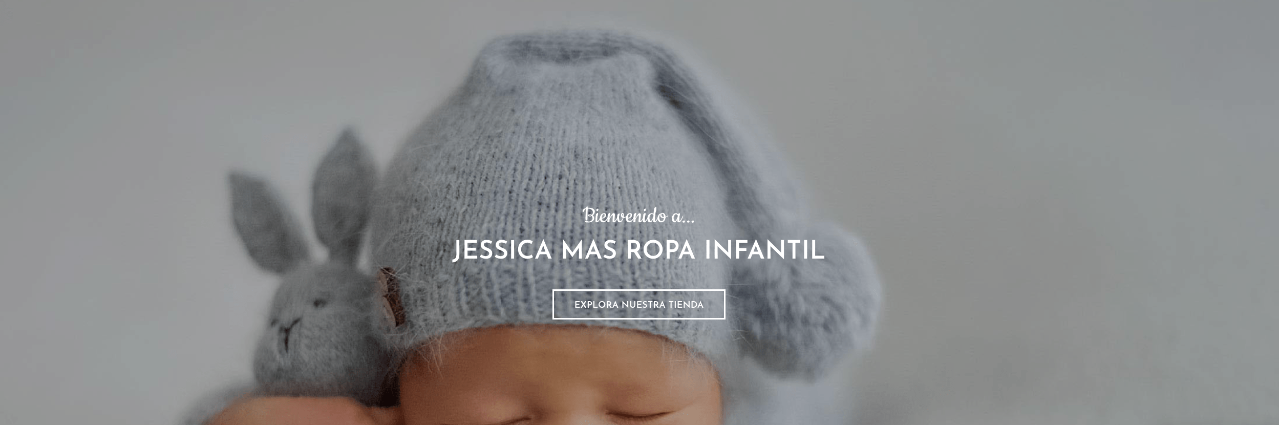 Jessica Mas Ropa Infantil website screenshot
